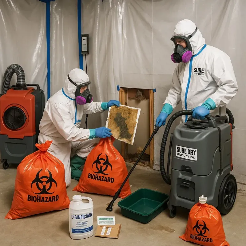 Contaminated Water Handling Protocols process in Charlotte, VT