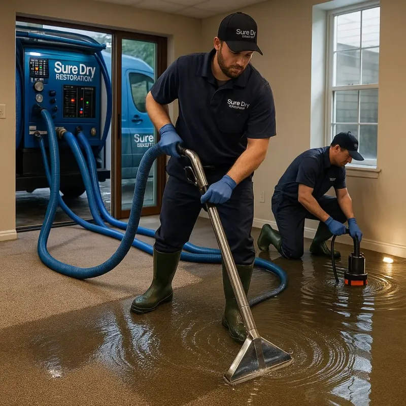 Water Extraction and Removal process in Charlotte, VT
